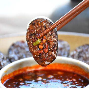 巢浩延边朝鲜族米肠糯米血肠韩国美食延吉米肠500g东北特产蘸料 米肠1