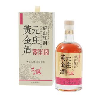 元庄黄金酒养生酒补酒药食同源天然酿造男人的酒37度500ml单瓶装 图片价格品牌报价 京东