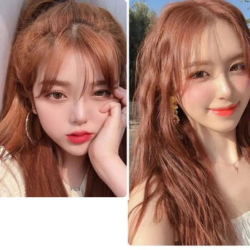 bonyhair2020网红流行色染发剂染发膏自己在家染盖白发女显白蜜糖橘色