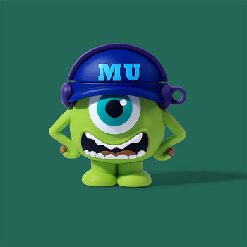 蓝牙3卡通软壳蓝桦静叉腰大眼仔精准贴合硅胶软壳华为freebuds4耳机