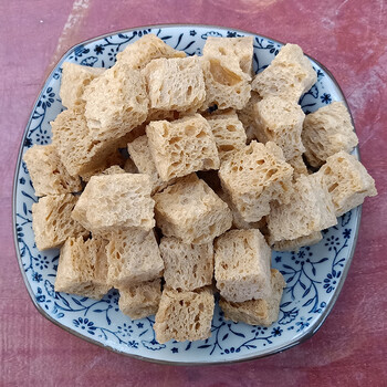 烤麸500g凉皮专用面筋干脱水面筋块干货凉拌菜素食四喜四鲜烤麸干