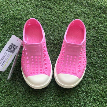 酷趣洞洞鞋酷趣儿童洞洞鞋男童女童沙滩鞋家庭花园凉拖鞋亲子防水雨鞋