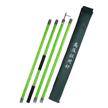 定制电工工具高压拉闸杆10kv令克棒35kv绝缘棒110v环氧伸缩式可绿色杆