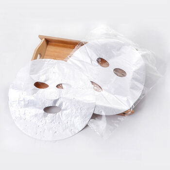 一次性保鲜膜美容面膜贴100片塑料透明鬼脸贴面部脸部面膜纸保鲜膜