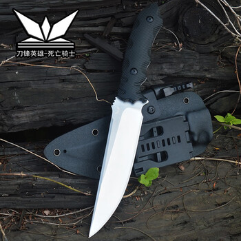 刀锋英雄钢刀一体龙骨短刀户外刀具军刀高硬度锋利刀野外求生刀荒野