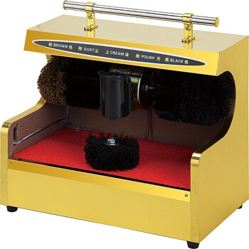 【众居小型钛金】众居(zhongju)全自动擦鞋机 家用自动感应擦鞋器公用