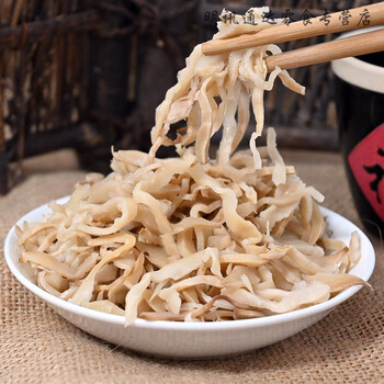 原味笋丝嫩笋竹笋丝湿笋无需泡发免切即炒毛竹笋片脆嫩250g两包家庭装