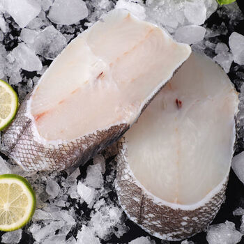 鳕鱼片鳕鱼排深海鳕鱼段冷冻鳕鱼块海鲜大块鳕鱼辅食鱼肉有冰衣严选中