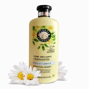 伊卡璐玫瑰洗发水 控油洗发露无硅油香味留香 洋甘菊护发素 小黄瓶