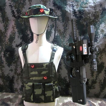 森尼熊200米真人cs激光对战枪人眼安全玩具枪室内户外子家庭激光枪