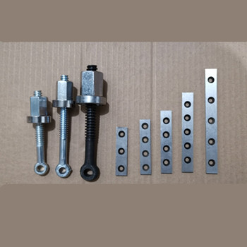 定制八达pe对焊机热熔焊接器对接机配件压盖螺丝刀片160200250315定制