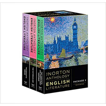 诺顿英国文学套装 新版 第十版 英文原版 The Norton Anthology