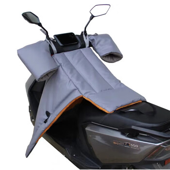 冠洛诗电动车通用电动车挡风被冬季挡风被电瓶分体加绒加厚电瓶车挡风