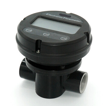 椭圆齿轮电子式数显液体甲醇柴油计量器油表汽油流量计流量表电子流量