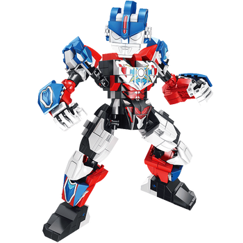 乐高 积木奥特曼机甲机器人赛罗泰迦能量基地人仔儿童拼装模型男孩玩