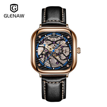 【百亿补贴】格伦瑞士十大品牌手表男全自动镂空机械