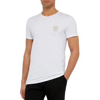 versace范思哲男装2021新款男士棉质美杜莎头像印花圆领短袖t恤衫auu