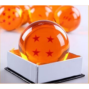 *动漫七龙珠7颗水晶球一套装神龙模型玩具四星球许愿礼物生日 单个球