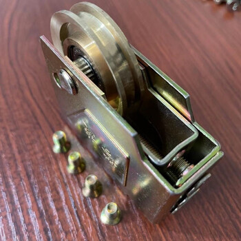 铝合金窗滑轮 4个装90型滑轮老式铝合金门窗滑轮推拉窗户平移门滑轮