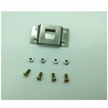 安全帽头灯固定安全帽灯夹配件头灯矿灯固定卡扣配件铁扣钩子勾扣卡座