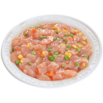 宫保鸡丁2斤装新鲜宫爆鸡丁鸡肉速食半成品菜家庭奥尔良鸡丁批发 脆骨