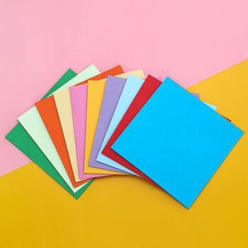 【精选】折纸手工纸儿童手工彩纸软卡纸a4彩纸千纸鹤手工纸正方形折纸