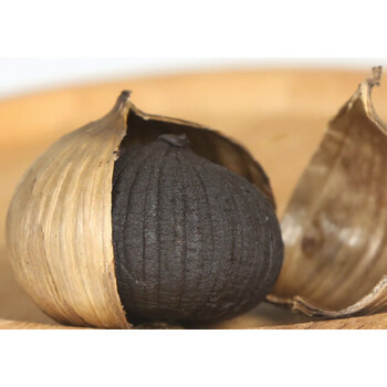 优派熊mpdq黑蒜独头黑大蒜皱皮裂皮500g实惠装山东金乡发酵即食黑蒜头