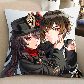 原神周边抱枕钟离原神周边抱枕定制可莉派蒙甘雨宵宫刻晴钟离魈二次元