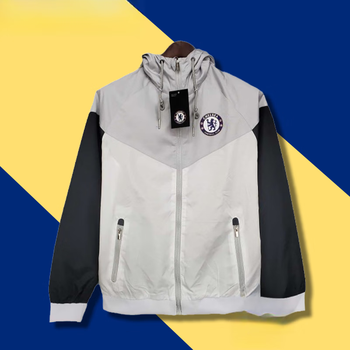 藏然英超2223切尔西5号恩佐长袖球衣外套足球训练服全季节夹克2223