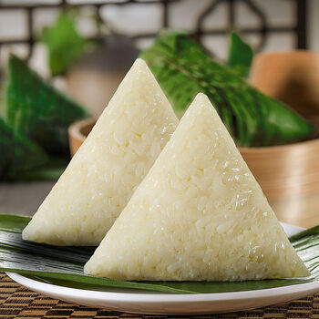 纯糯米白米粽子农家手工无馅料原味新鲜真空袋装白水素棕子白米原味