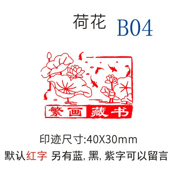 译古 藏书章光敏印章个人图书馆藏书印章学生儿童仿古典卡通图案章印