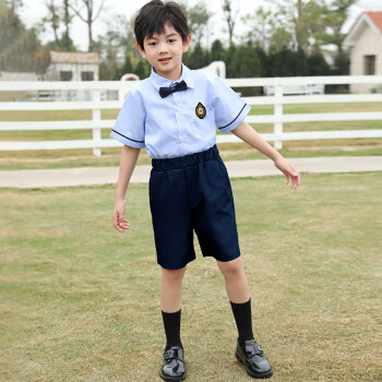 槿茗慷幼儿园园服夏季毕业照班服学院风小学生朗诵六一儿童合唱演出