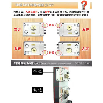 老式锁怎么安装图解图片