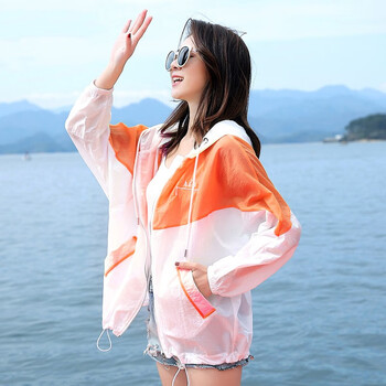 kanjoop防晒衣女短款2021年夏季新款女士防晒服薄衫韩版洋气宽松薄款