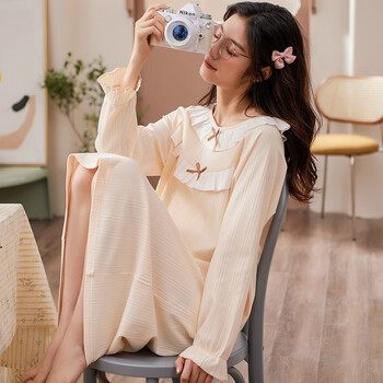 睡衣裙学生可外穿家居服夏季裙子pm6267睡裙女xl身高170cm左右体重120