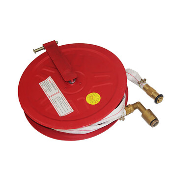 祥雨 消防轻便水龙带卷盘式消防水带30米1寸