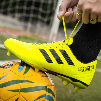 c罗足球鞋男高帮ag长钉碎钉tf中考校园草坪训练战靴刺客14透气梅西