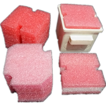 86型线盒填充泡沫封堵pvc预埋线盒保护堵头开关插座底盒泡沫新款 方形