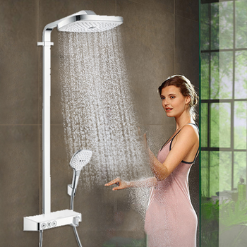 原装进口境雨360恒温淋浴花洒26224007 26225007超大顶喷 27127407