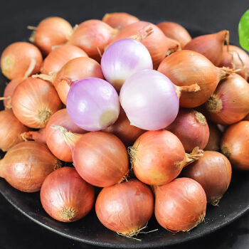 采缇(caiti)特香单粒红葱头毛葱头小葱头小圆葱头干香葱头 2斤装【尝