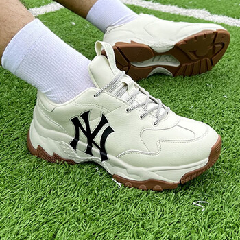 mlb官方 男女老爹鞋 休闲运动复古增高休闲鞋23新款鞋潮 纽约洋基队