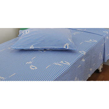 杰粹锦 医院用床单被罩枕套三件套白色床单养老院诊所卫生室病床医护