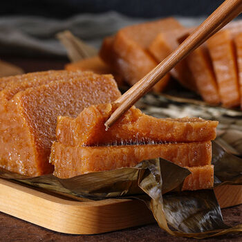 嘉立贵州特产黄糕粑黄粑黔南瓮安小吃南北糯米小黄粑竹叶糕