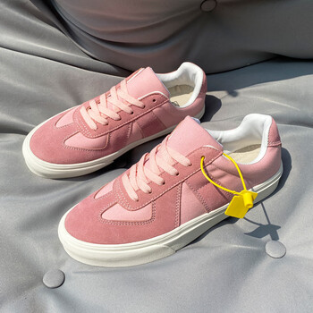 方其万斯达人丨官方官网丨樱花粉色低帮秋季透气休闲鞋
