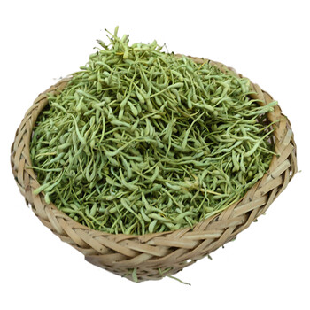 无硫金银花茶干货忍冬灭火茶散装袋装金银花花草茶叶500g包邮带绒毛