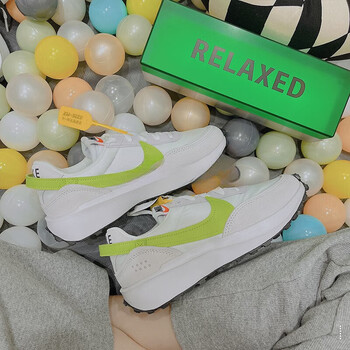 耐克顿官方旗舰店官方品牌官网waffle女小sacai厚底华夫休闲· dh9523