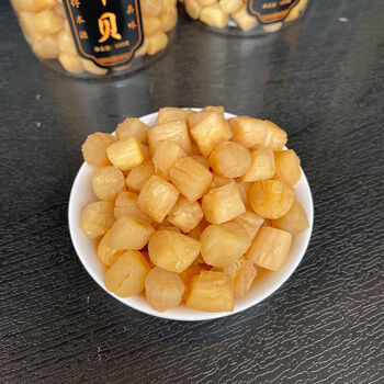 滇蜀人家干贝干货野生扇贝肉特级淡干元贝煲粥大干贝海鲜干货扇贝干