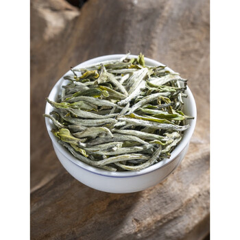 5折白牡丹白茶福鼎老白茶2021年新茶叶特级高山花香白茶散茶散装