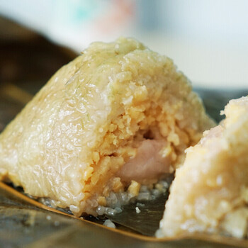 广西大粽子肉粽南宁横县特产绿豆咸粽老式传统手工各地美食小吃3个