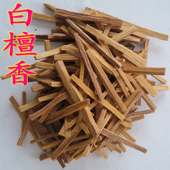 中药材白檀香医用檀香木块檀香木条檀香500克